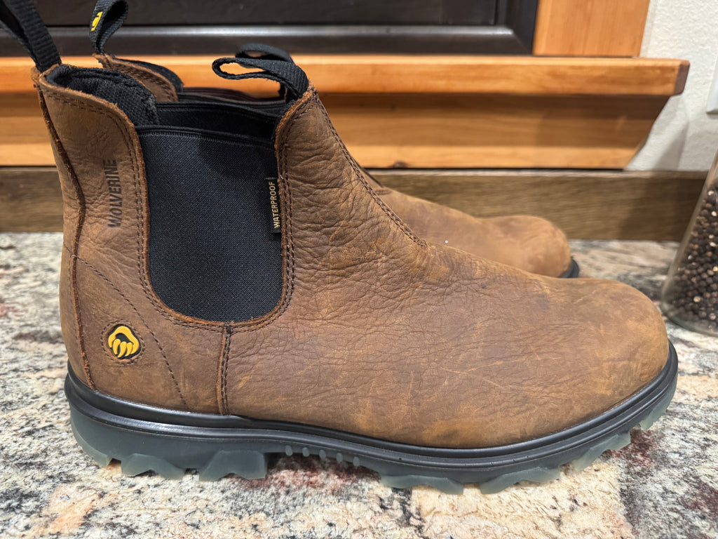 NEW Wolverine I-90 Waterproof Work Boots - Men’s Size 12M