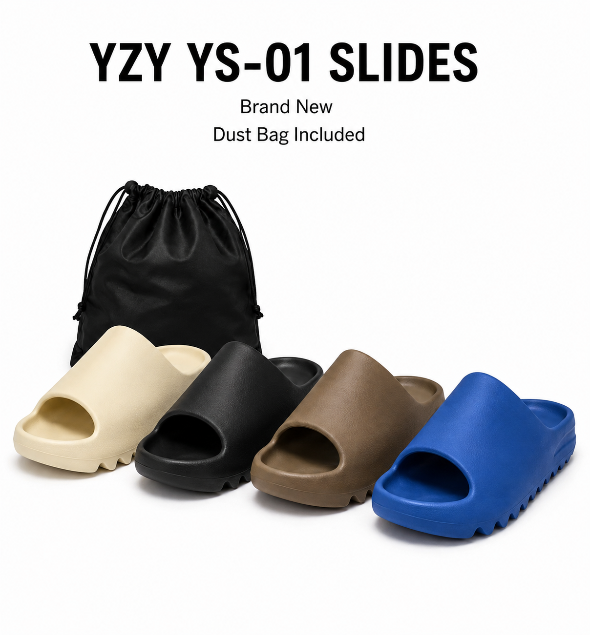 NEW YZY YS-01 Slides 🖤🤎💙🤍