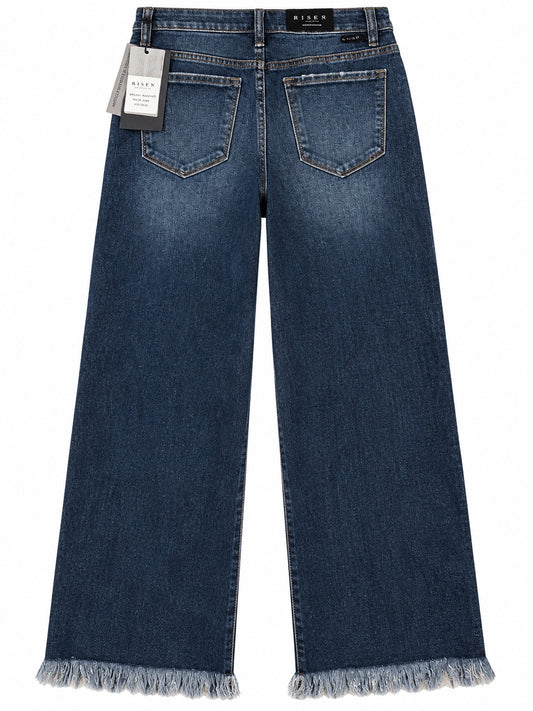 RISEN Button Fly Wide Leg Jeans – Size 0/24