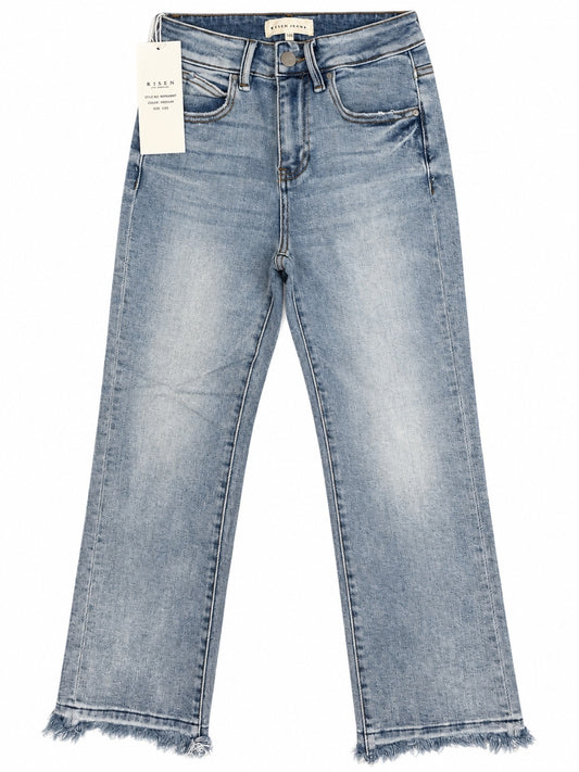 RISEN Raw-Hem Jeans – Size 1/25
